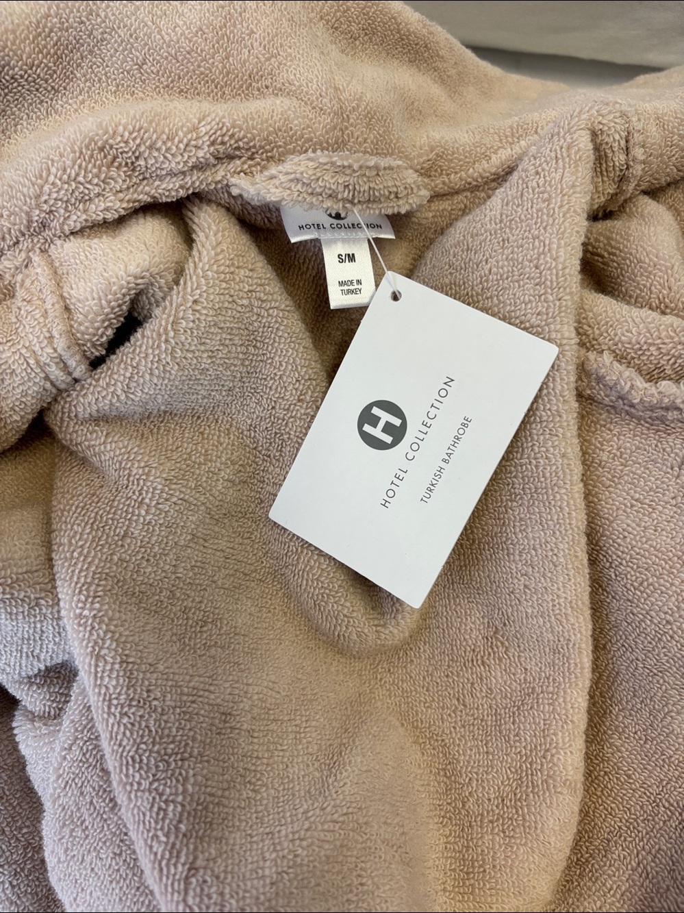 Hotel Collection Turkish Cotton Robe - Picture 3 of 5